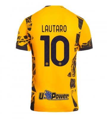 Inter Milan Lautaro Martinez #10 Tredje Tröja 2024-25 Kortärmad